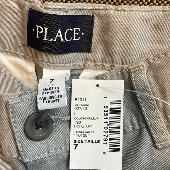 Boys Gray Pants - new with tags - Picture 2 of 2